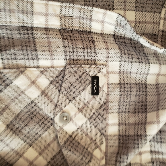 RCVA Flannel Shirt XL Brand New - Picture 3 of 4